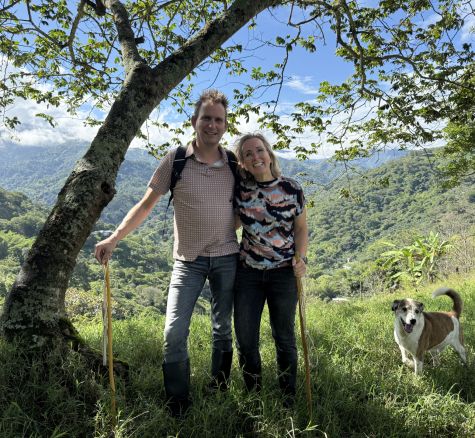 Hacienda la Resa, gelegen in de bergen van Colombia